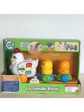 Leapfrog Learn and Roll Chickens (French Version)  For Age 12 Months New in Box